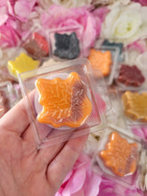 Load image into Gallery viewer, Autumn leaves wax melt shapes / Sample bars lots of different fragrances available