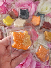 Load image into Gallery viewer, Autumn leaves wax melt shapes / Sample bars lots of different fragrances available