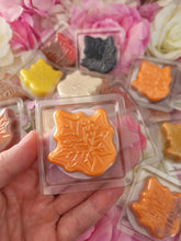 Load image into Gallery viewer, Autumn leaves wax melt shapes / Sample bars lots of different fragrances available
