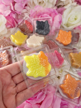 Load image into Gallery viewer, Autumn leaves wax melt shapes / Sample bars lots of different fragrances available