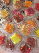Load image into Gallery viewer, Autumn leaves wax melt shapes / Sample bars lots of different fragrances available