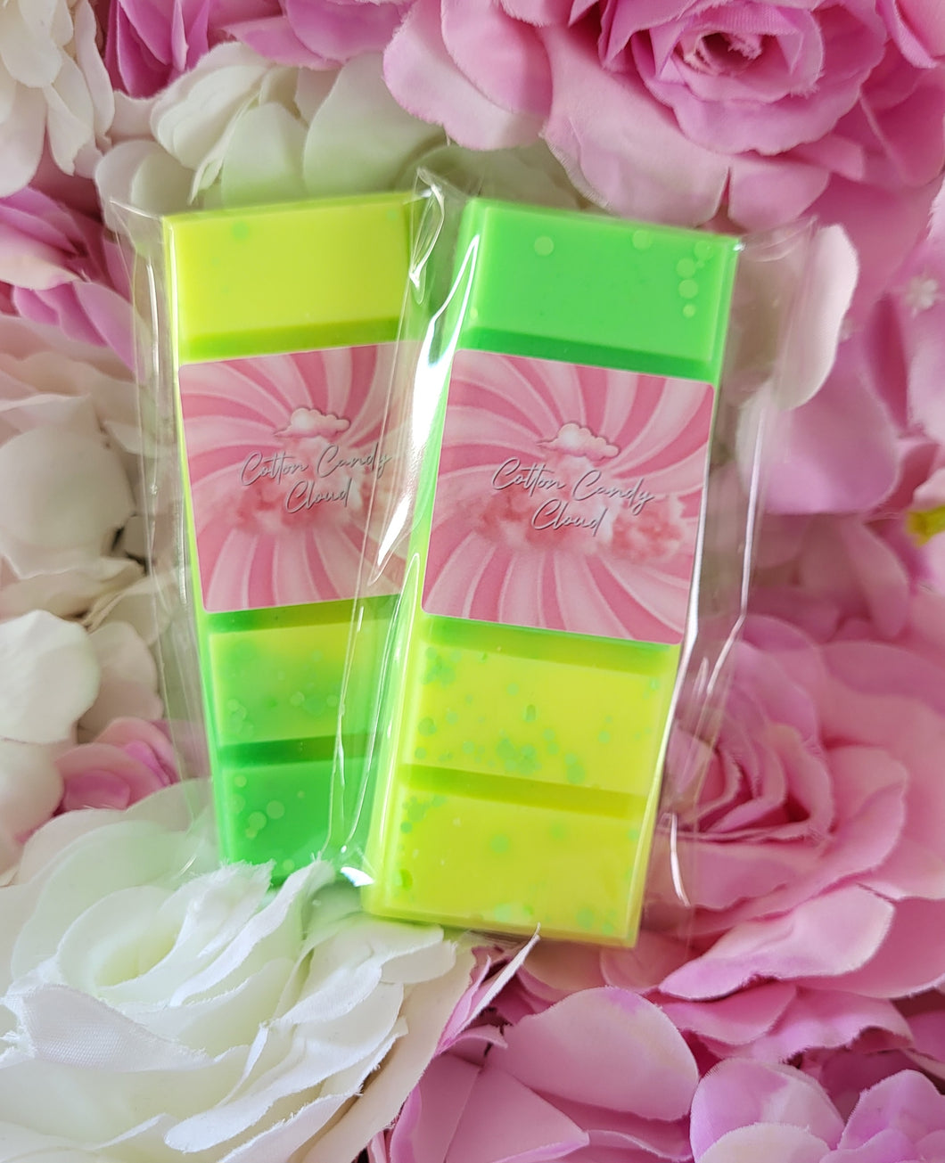 Lime slush wax melt snap bar