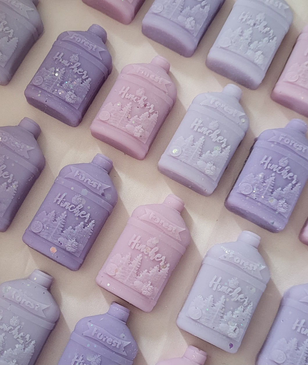 Rosey wonderland hincher laundry bottle wax melt shapes