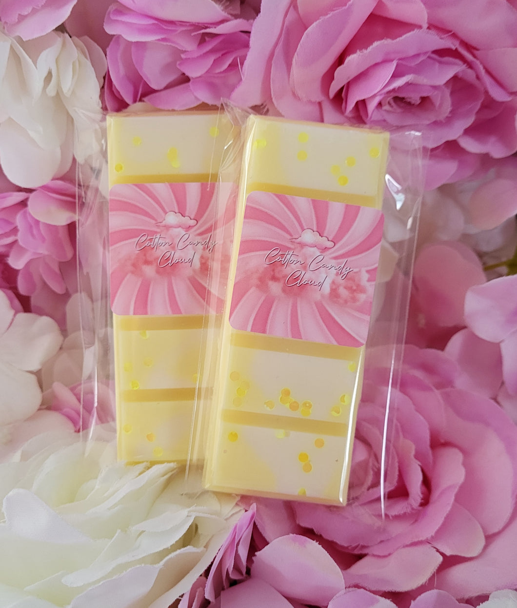 Lemon cake square's wax melt snap bar ( bakery fragrance )