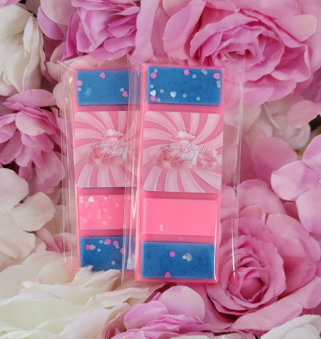 Bubble pop wax melt snap bar