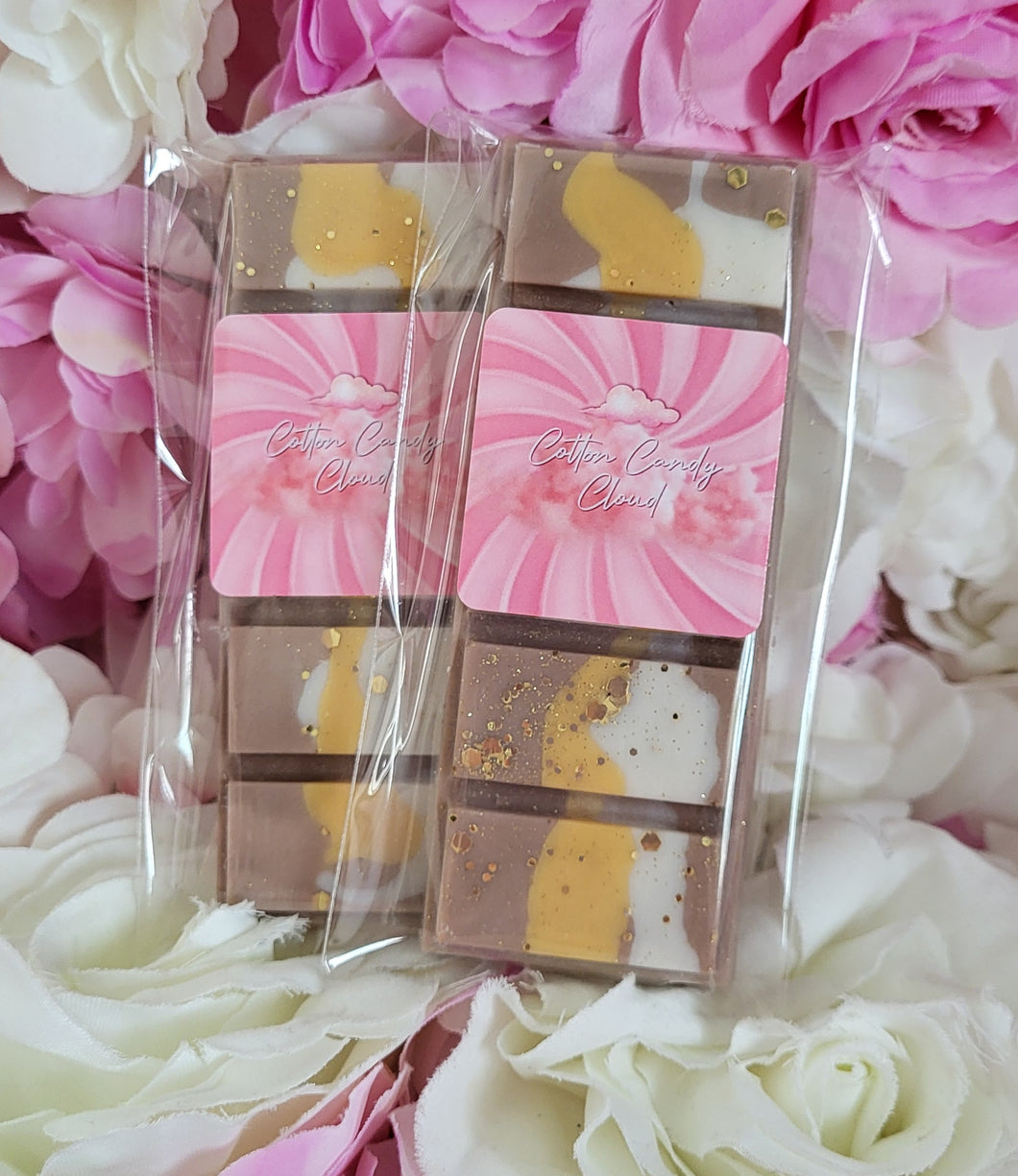Cinnamon bun bash wax melt snap bar