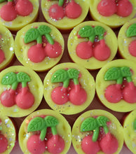 Load image into Gallery viewer, Cherry lemonade wax melt mini shape
