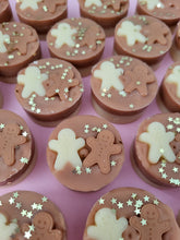 Load image into Gallery viewer, Gingerbread Christmas wax melt shape
