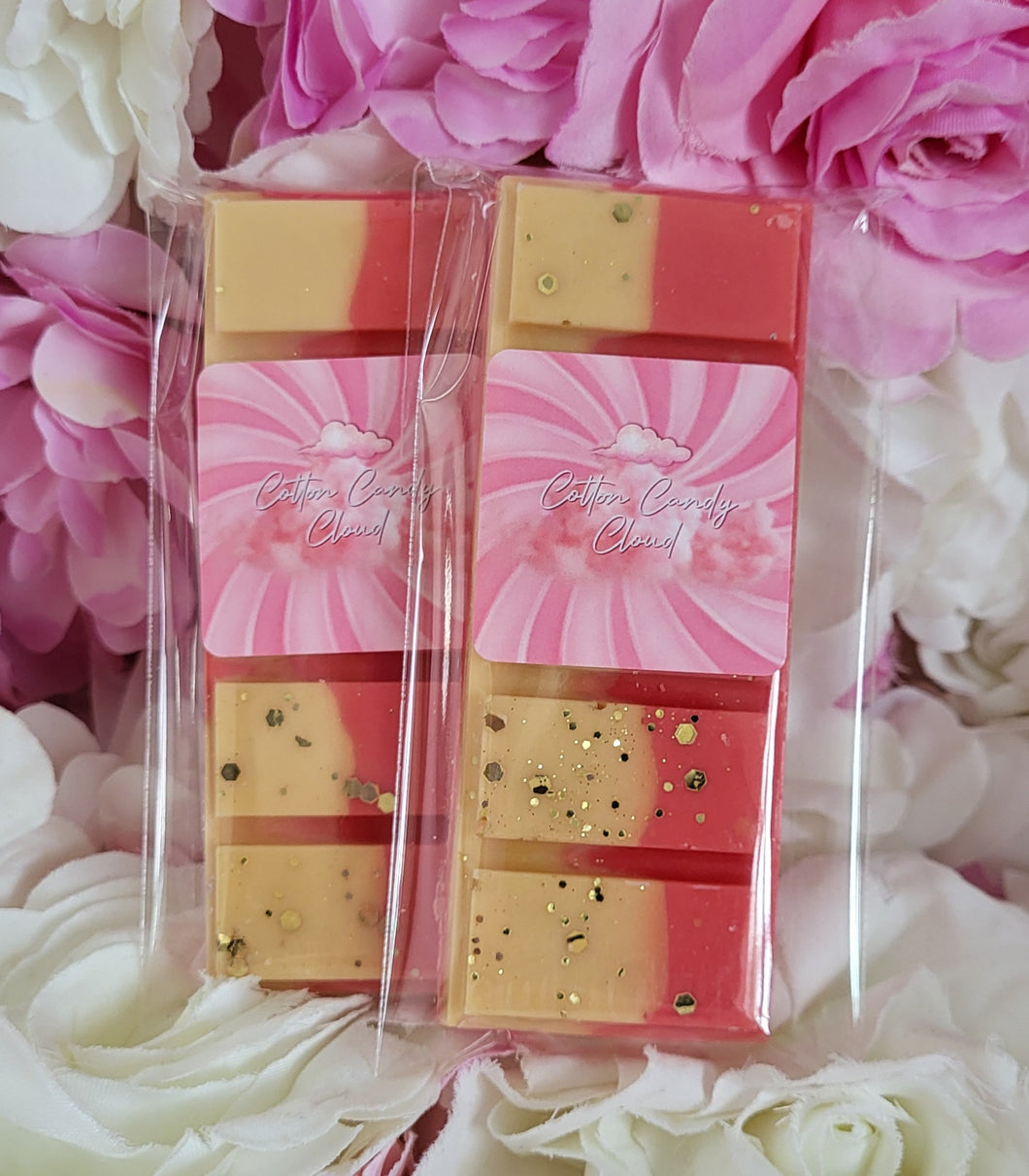 Candy apple delights wax melt snap bar