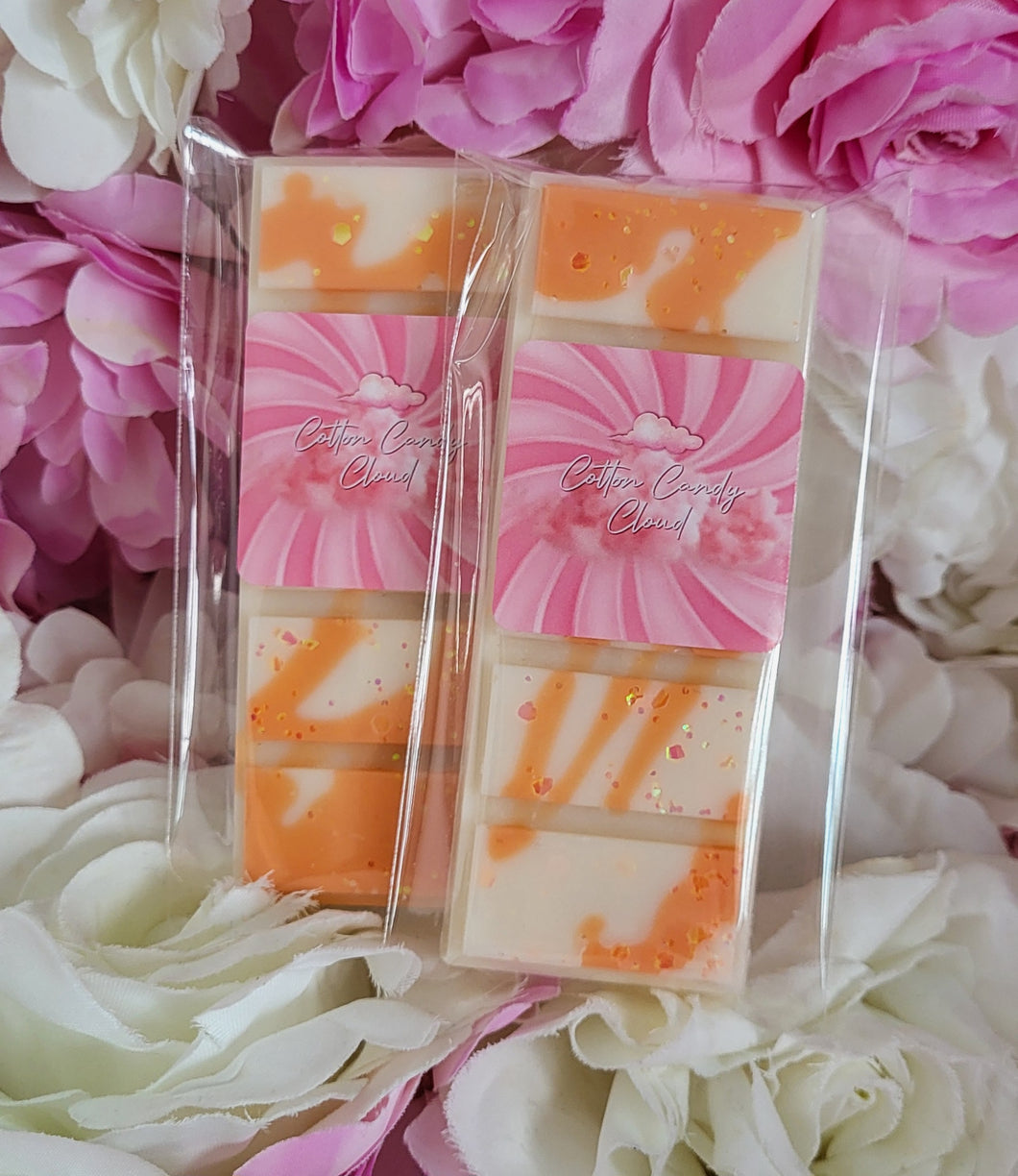 Pumpkin marshmallow cream wax melt snap bar