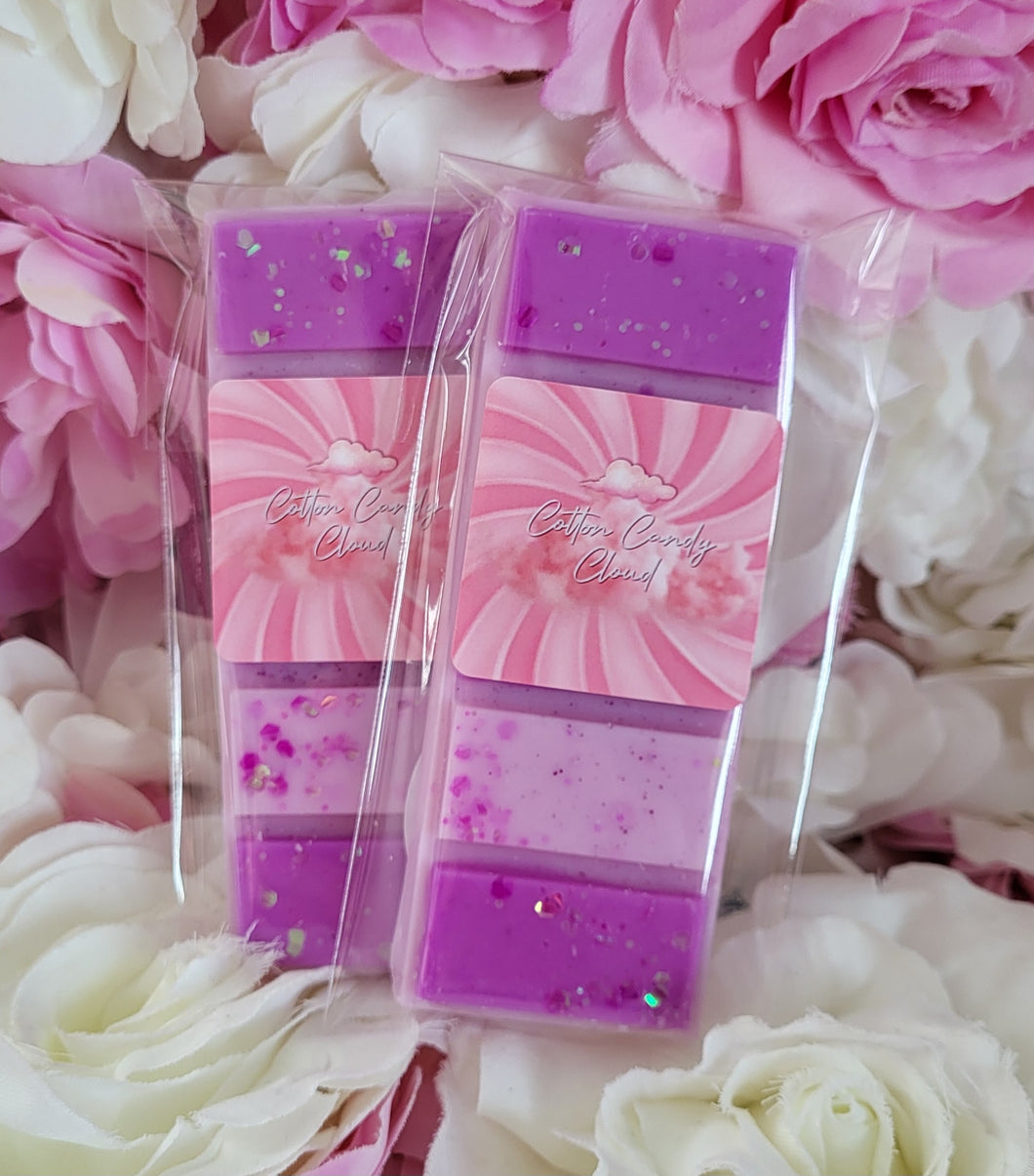 Vanilla & Black Raspberry wax melt snap bar
