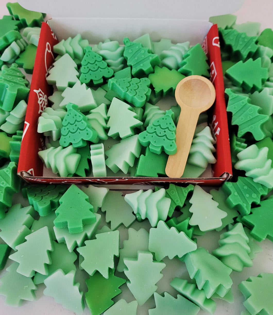 Christmas tree wax melt Christmas scoopie shapes