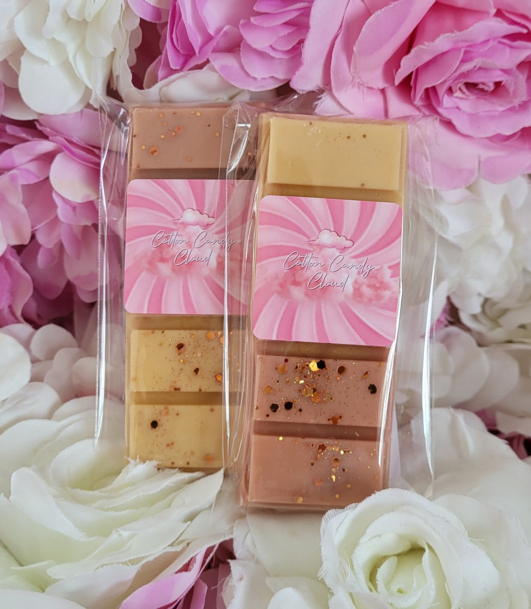 Cinder Toffee wax melt snap bar