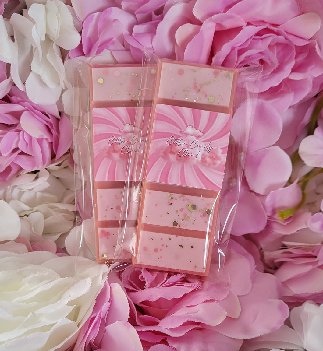 Velvet Peony & Oud wax melt snap bar