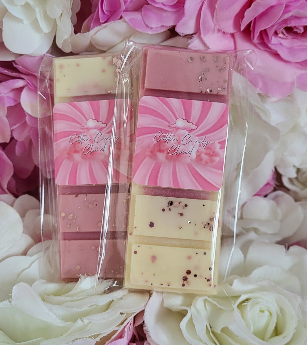 Toasted marshmallow wax melt snap bar