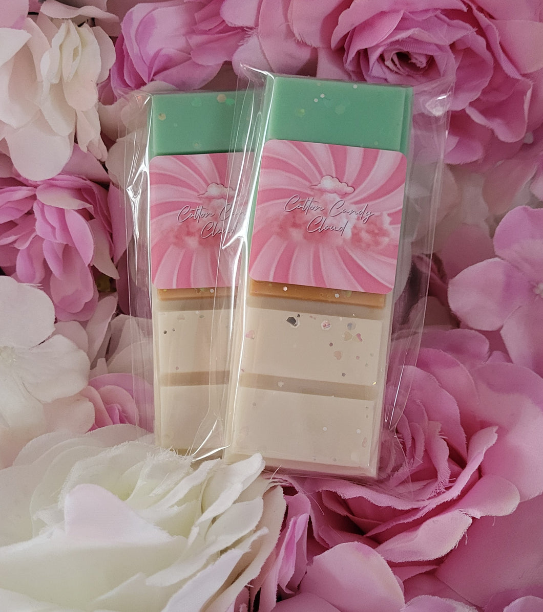 Frosted eucalyptus & golden blooms wax melt snap bar ( laundry )