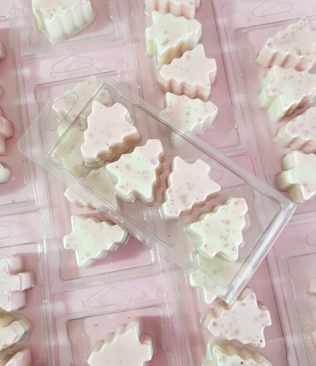 Festive Cranberry 🎄 Christmas tree wax melt bar