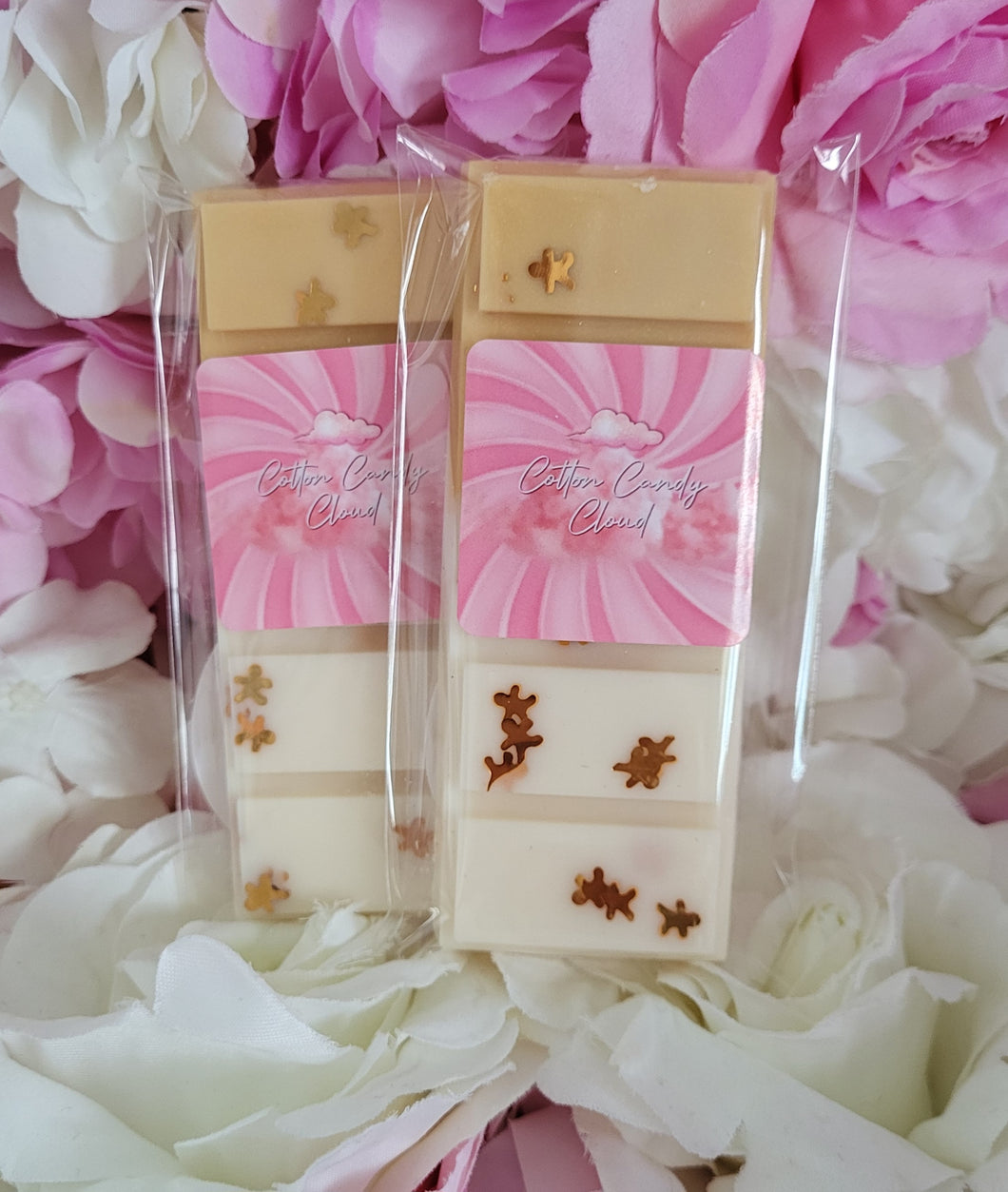 Marshmallow & gingerbread wax melt snap bar