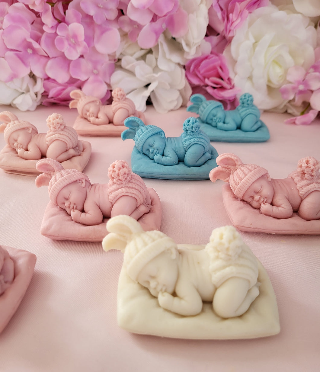 Baby wax melt shape... baby shower or new baby gift